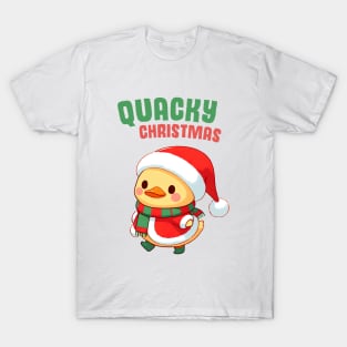 Quacky Christmas Duck T-Shirt